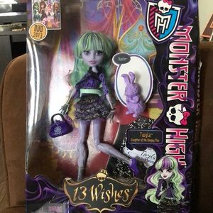 Monster High dolls from 13 Wishes collection